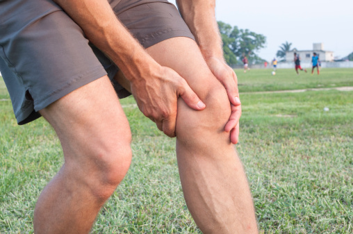 What is the most effective treatment for fluid in the knee joint?