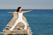 Yoga is a great exercise to increase your respiratory stamina and protect against age-related loss of lung function.