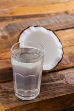 Coconut water has some advantages over other fruit drinks.