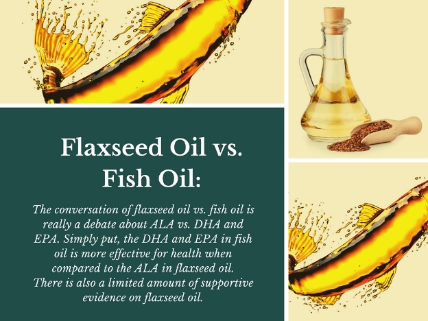 flaxseed oil vs. fish oil