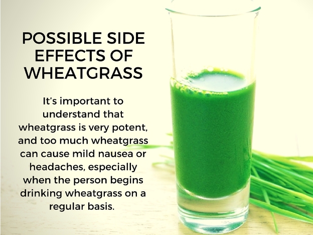 side effects of wheatgrass juice