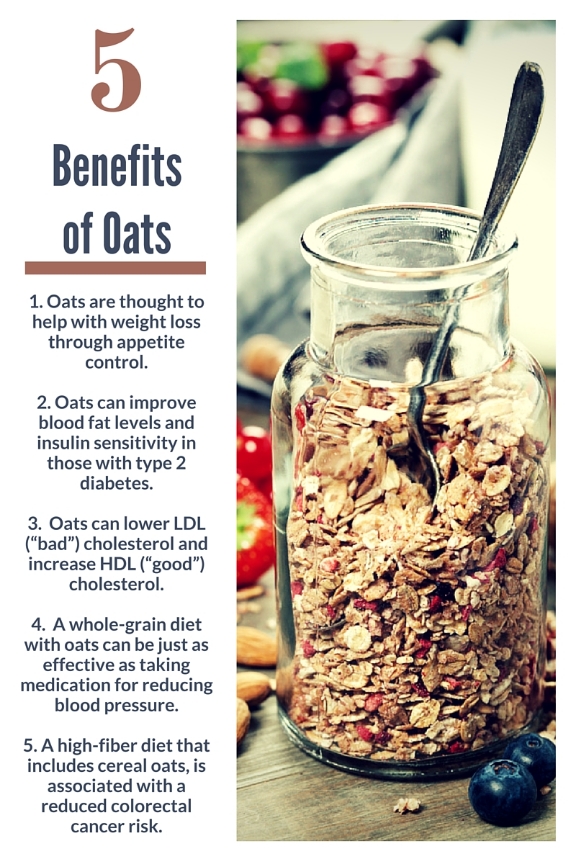 Health benefits of Oatmeal