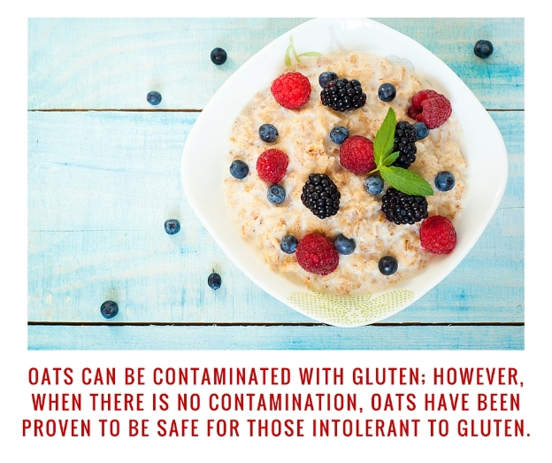 Oats Are Contaminated with Gluten